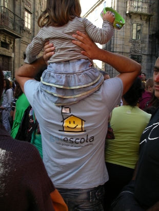 Unha das primeiras medidas do novo Goberno foi eliminar as galescolas / Foto: F.A.