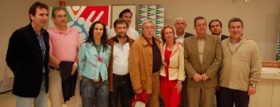 Na xuntanza con Marta Souto