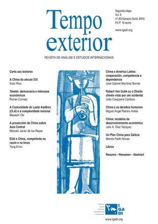 Capa do número 20º de 'Tempo Exterior' (clique para ampliar)