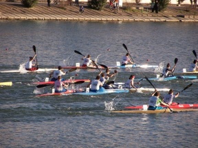 Remando no Guadalquivir