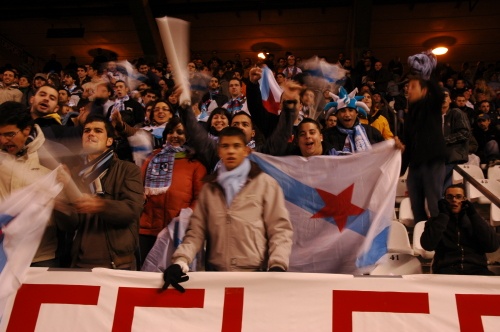 Ambiente en Riazor